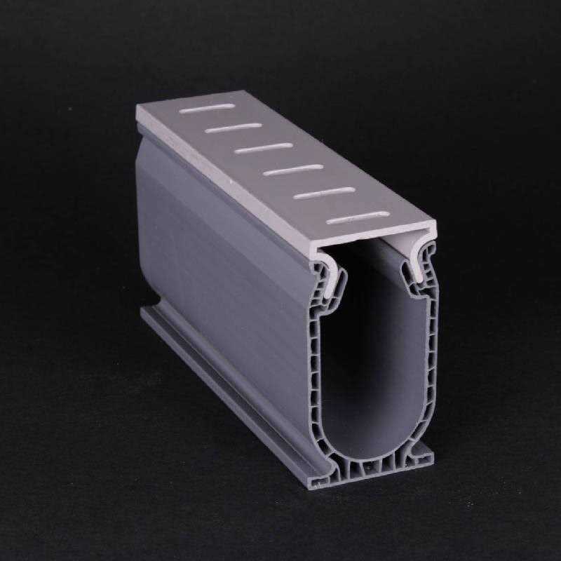 Stegmeier SDDG 10' Gray Frontier Deck Drain - Image 4