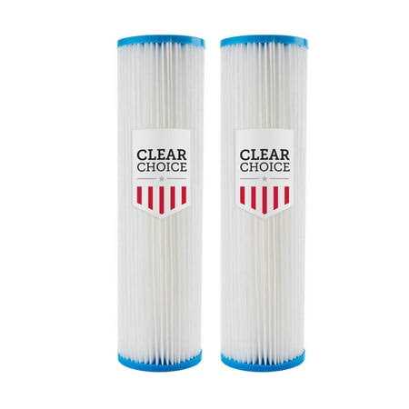 Clearchoice Replacement for Pentek / Culligan Pleated 10 inch Sediment Filter