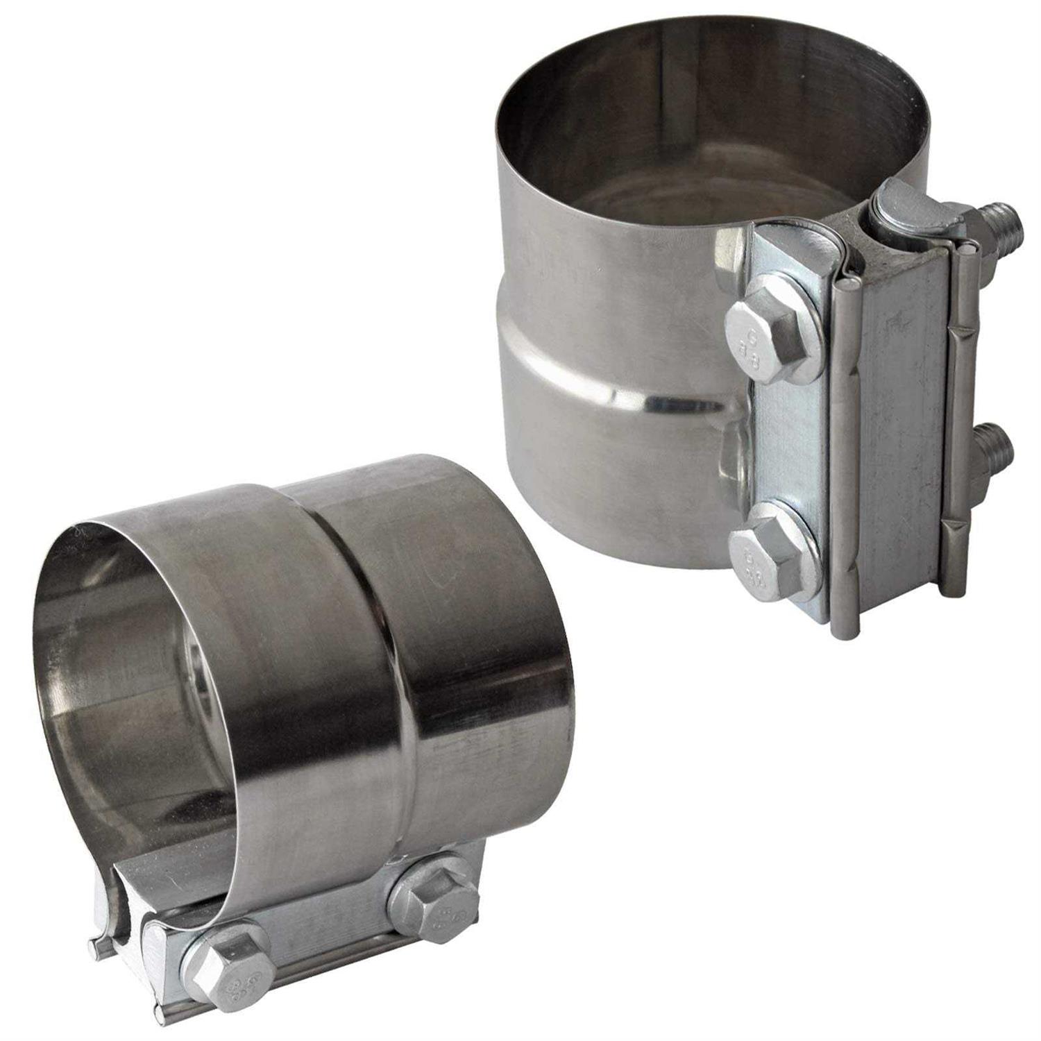 LEDAUT Exhaust Clamps Band Clamp 3 Lap Joint