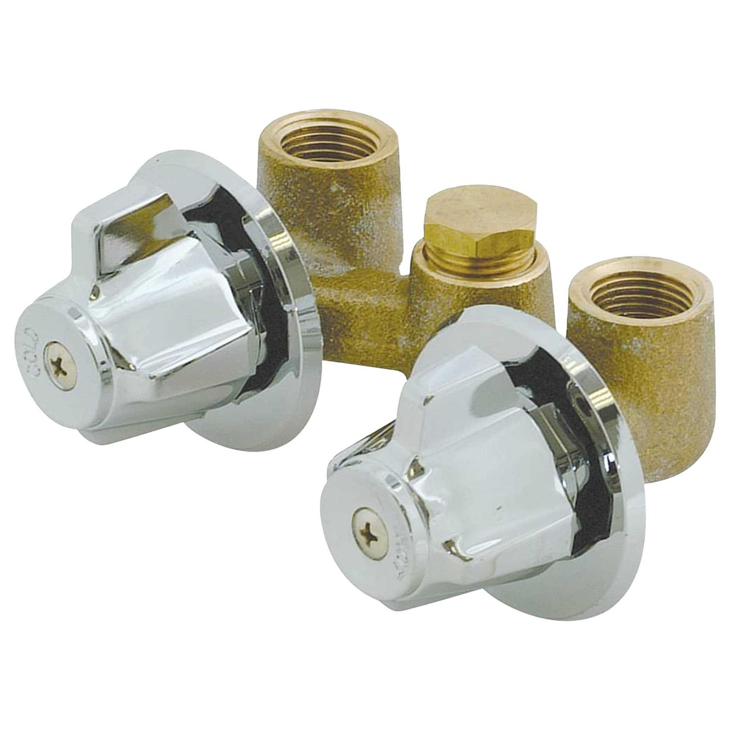 EZ-FLO 1/2 in. IPS Inlet Shower Stall Valves