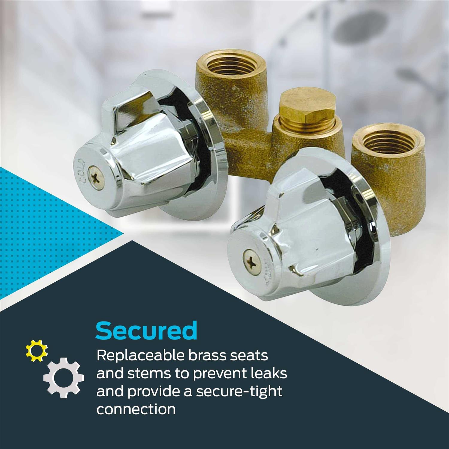 EZ-FLO 1/2 in. IPS Inlet Shower Stall Valves - Image 2