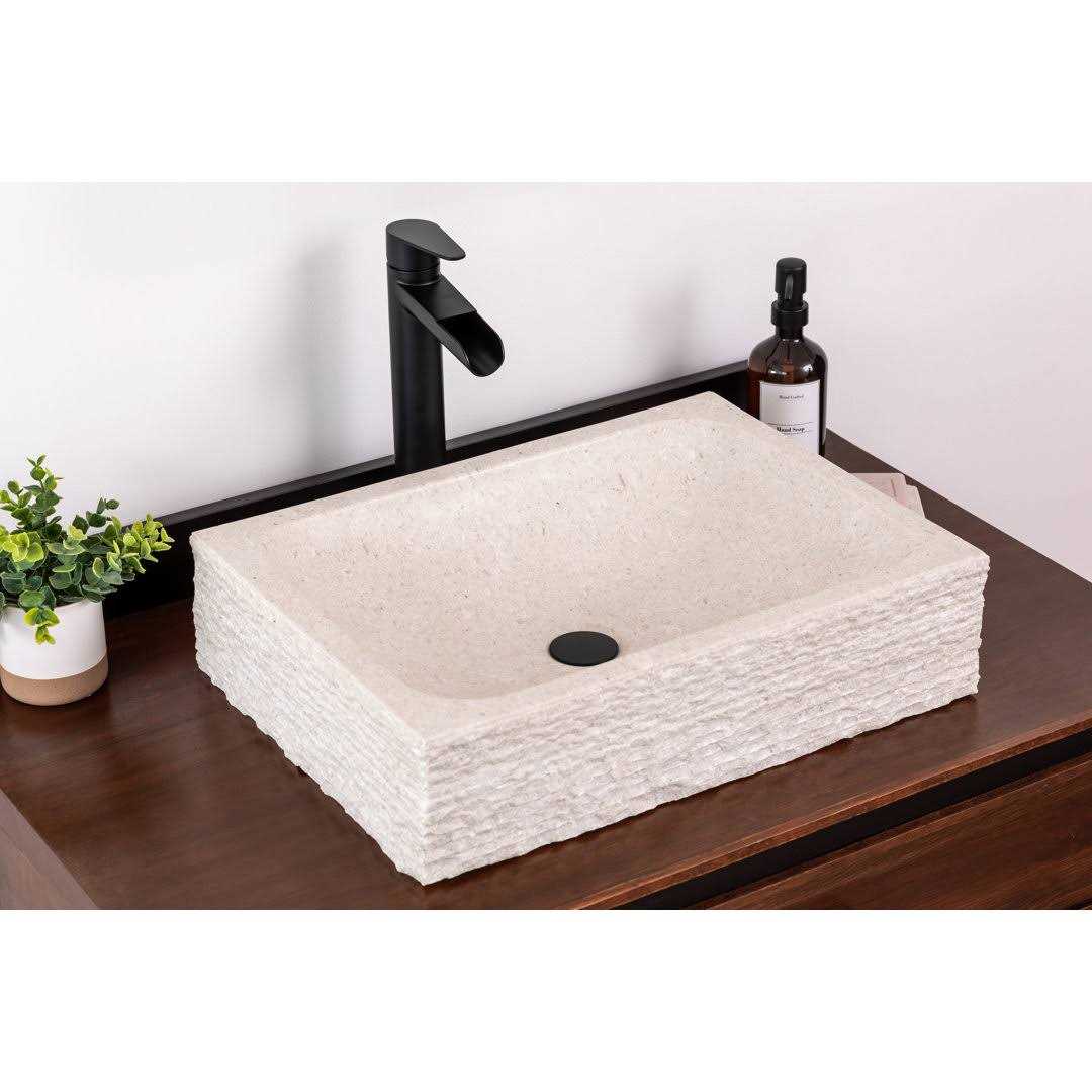 Laguna Marble Stone Vessel Bathroom Sink for Vanity GA051 - Image 2