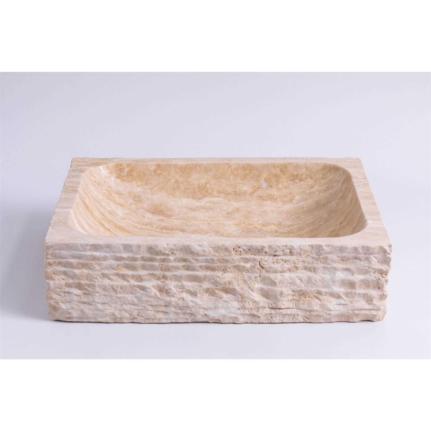 Laguna Marble Stone Vessel Bathroom Sink for Vanity GA051 - Image 3