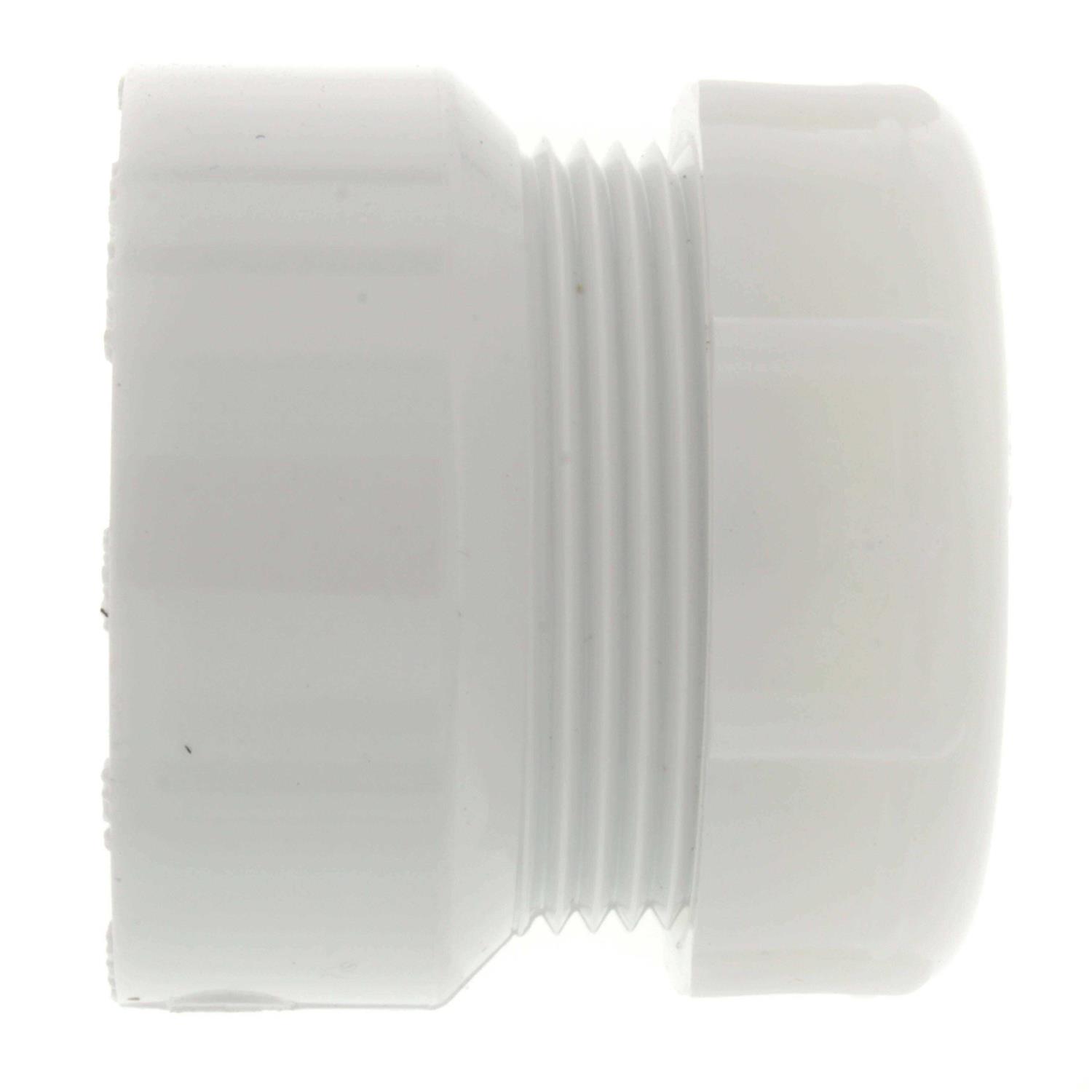 Spears P104P-015 1-1/2 PVC DWV Female Trap Adapter w/Nut HXSLP - Image 3
